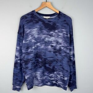 Athleta‎ Balance Pullover Sweatshirt Inversion Texture Chrome Women's XS